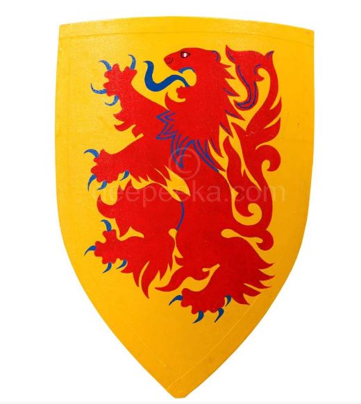 Crusader Lion Shield