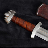 Five Lobe Viking Sword - Hilt Detail