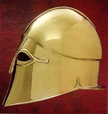 Spartan's Early Corinthian Helmet