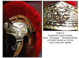 Praetorian Guard Helmet with Horse-Hair Plume