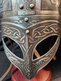 10th C Viking Helmet - Etched