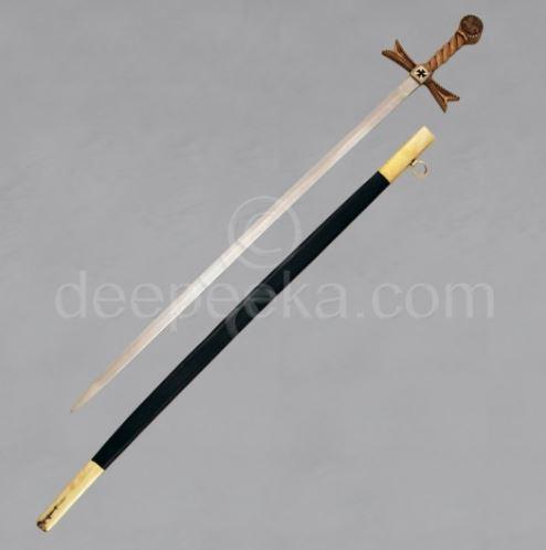 Masonic Templar Sword