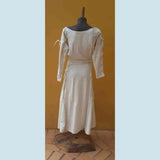 Ladies White Cotton Dress